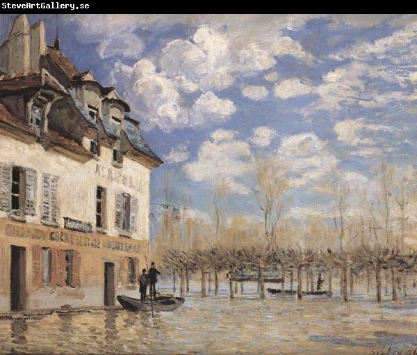 Alfred Sisley Flood at Port-Marly